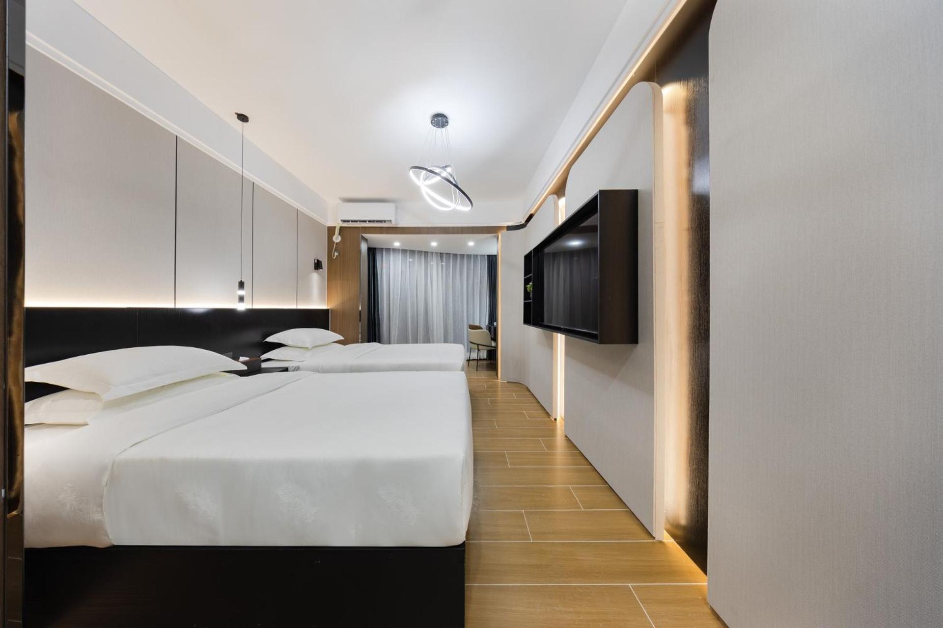 Yoomanjoo Hotel - Guangzhou Taikoo Hui Zhengjia Plaza Shipaiqiao Metro Station Branch - Canton Fair المظهر الخارجي الصورة